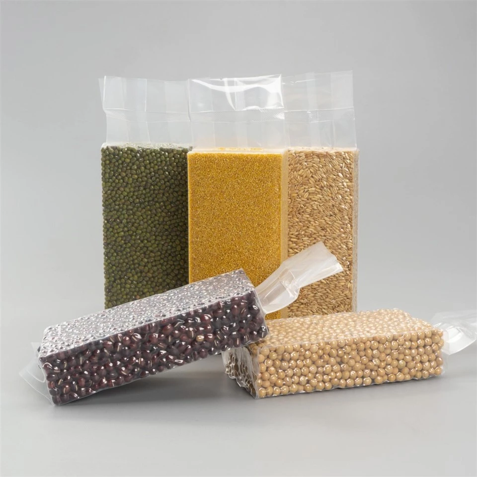 Semi-Automatic Rice Brick Vacuum Packaging Machine high quality
